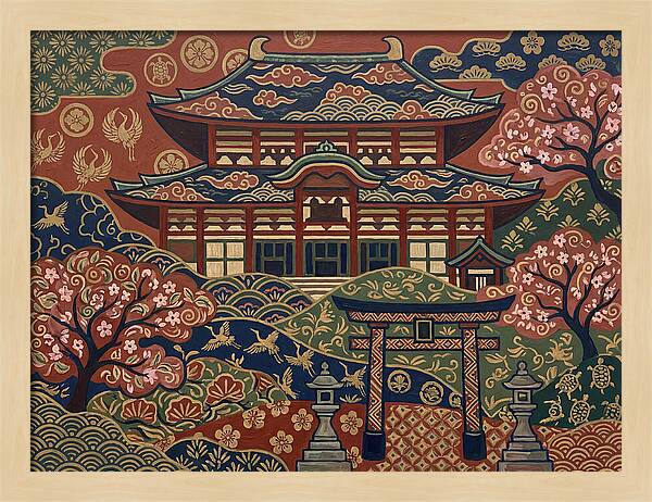 Japanese Temple Serenity