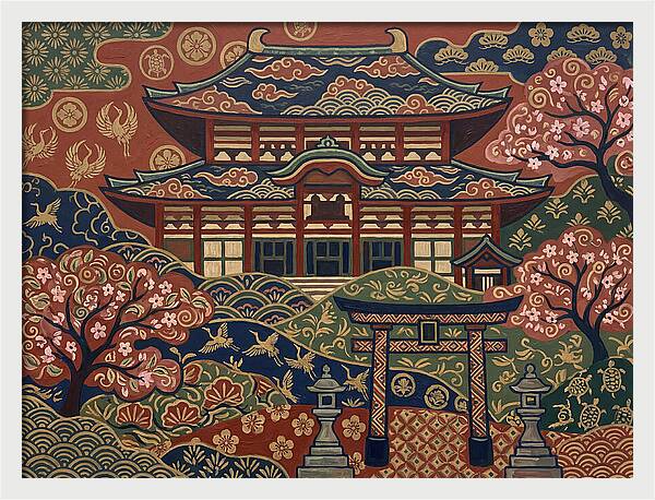Japanese Temple Serenity