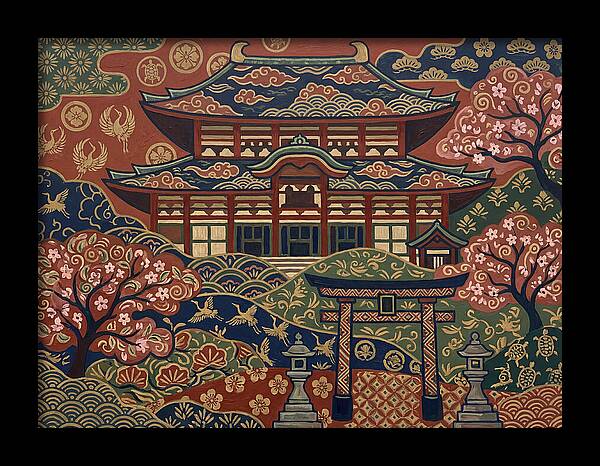 Japanese Temple Serenity