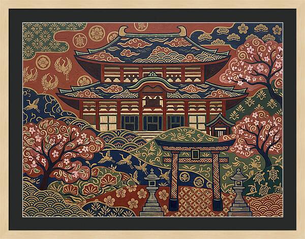 Japanese Temple Serenity