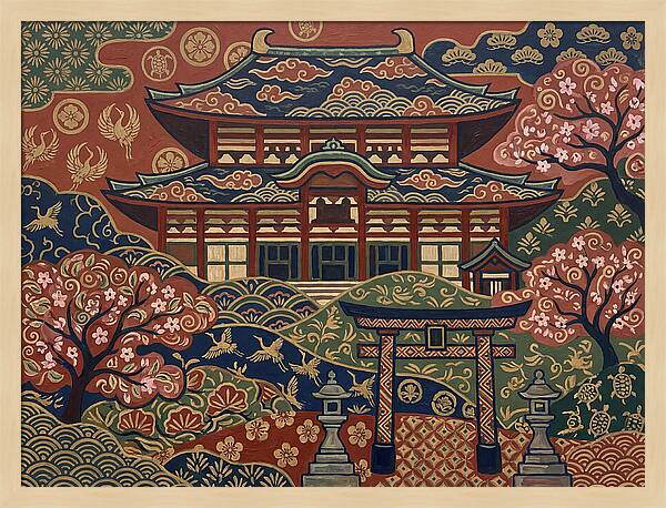 Japanese Temple Serenity