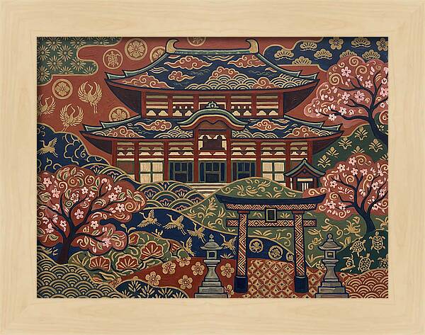 Japanese Temple Serenity