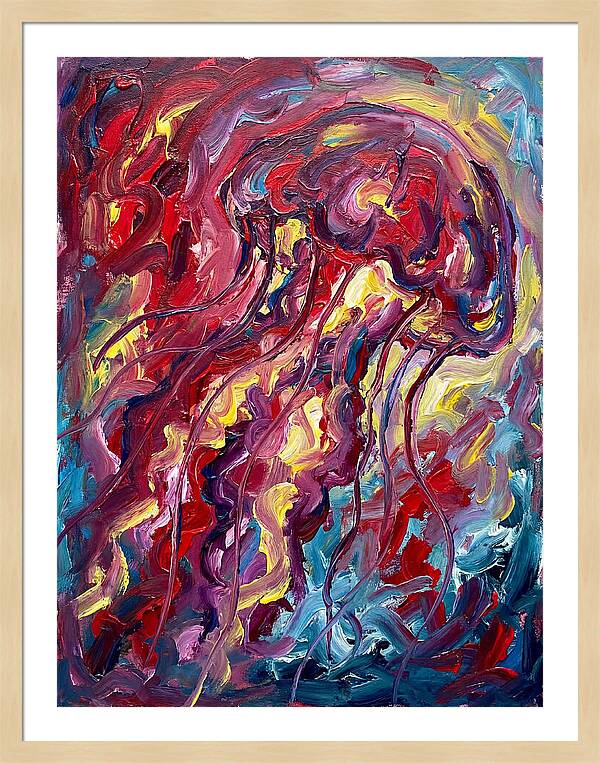 Jellyfish Dance In Color
