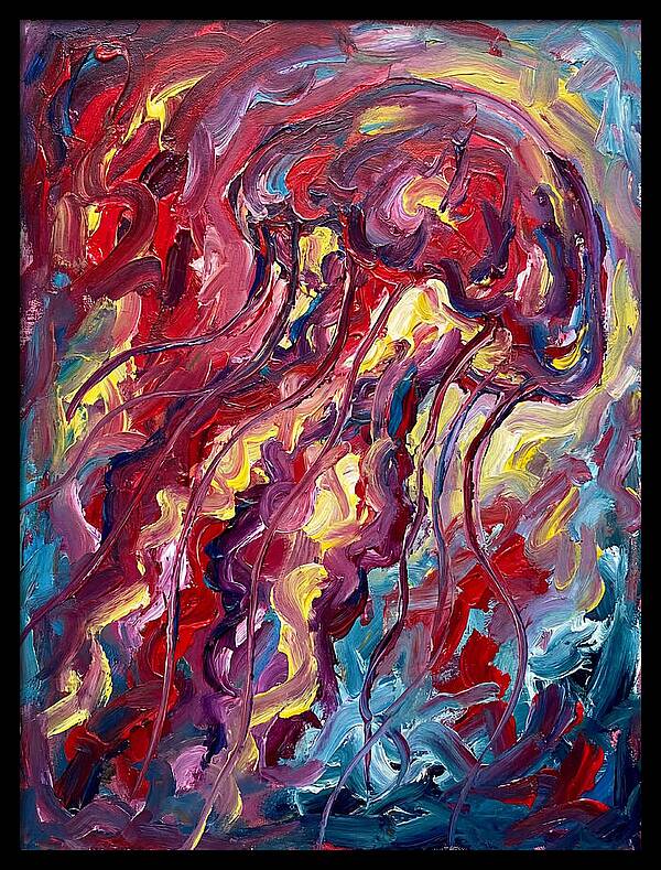 Jellyfish Dance In Color