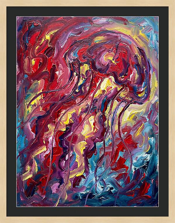 Jellyfish Dance In Color