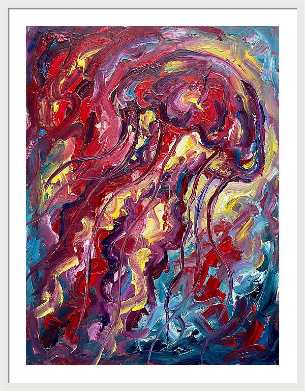 Jellyfish Dance In Color