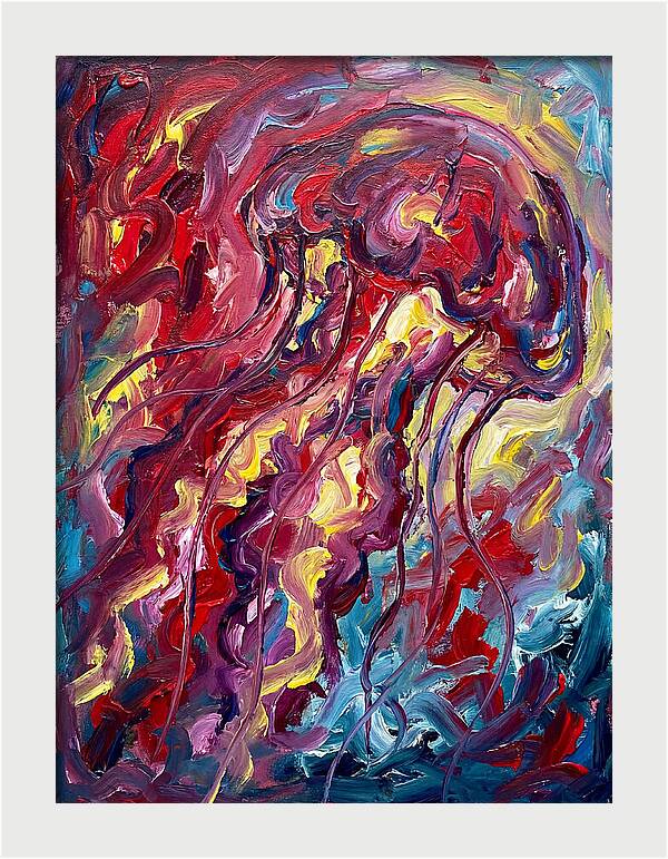 Jellyfish Dance In Color