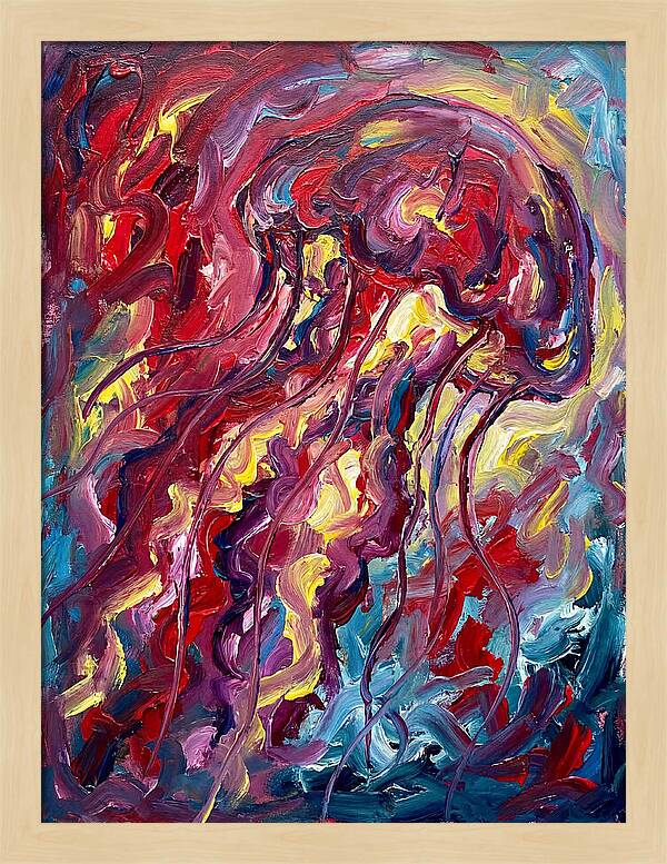 Jellyfish Dance In Color