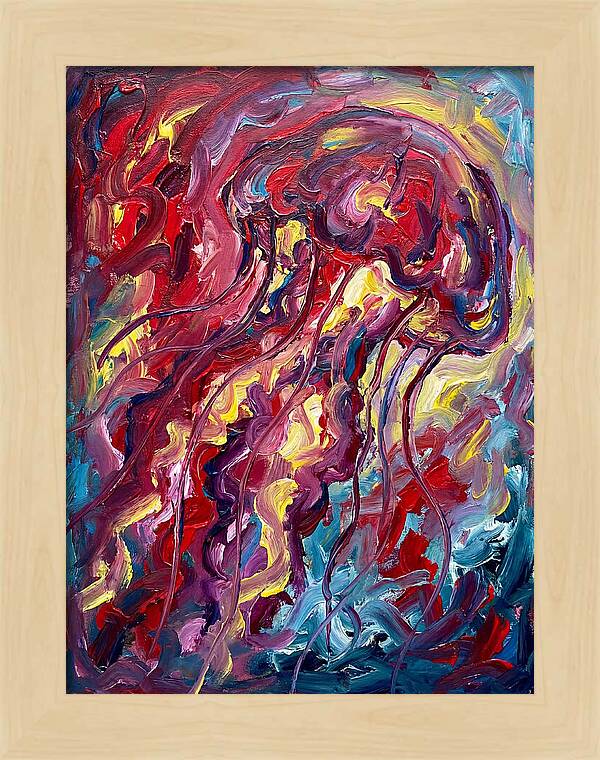 Jellyfish Dance In Color