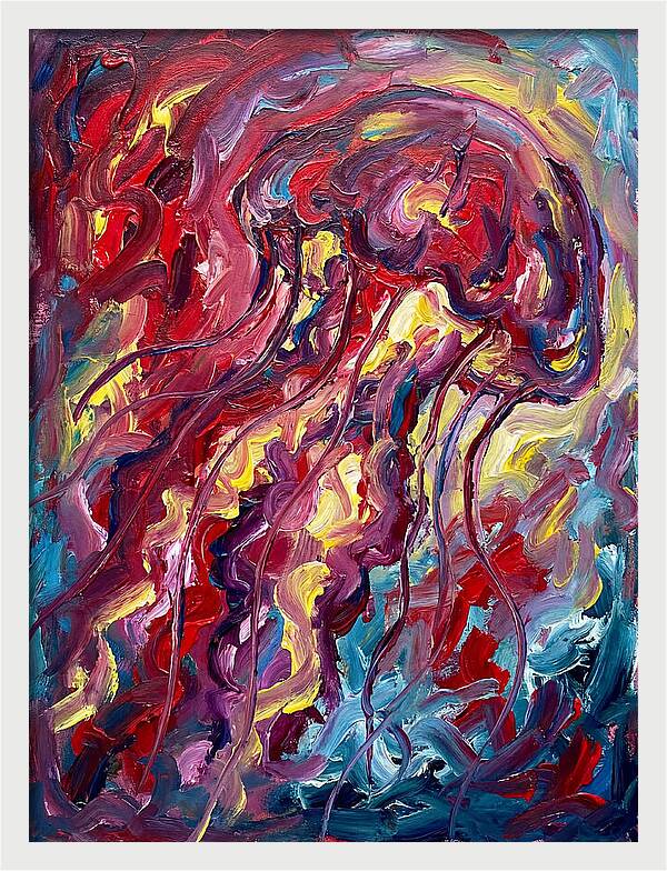 Jellyfish Dance In Color