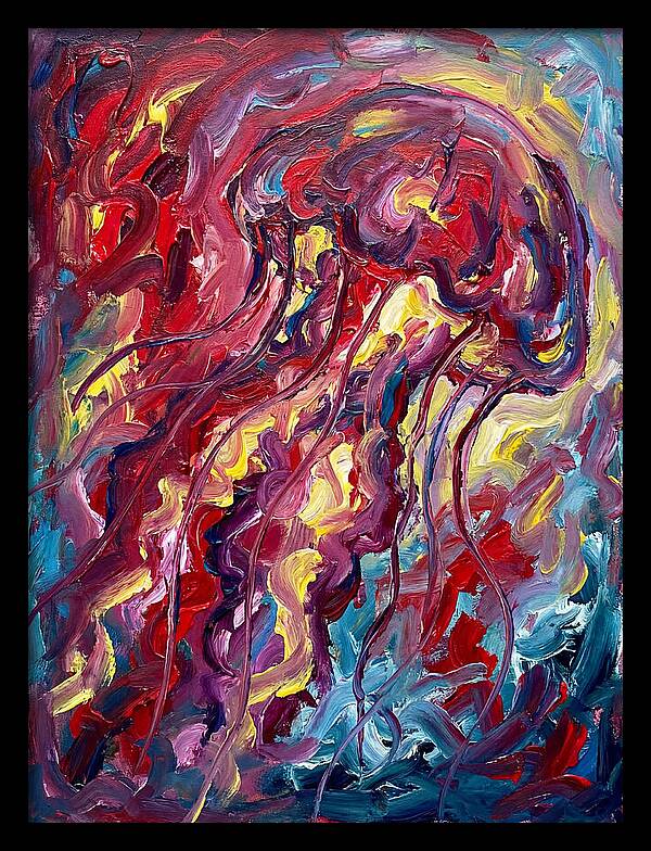 Jellyfish Dance In Color