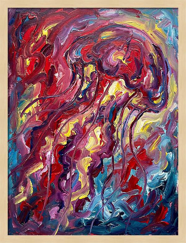 Jellyfish Dance In Color