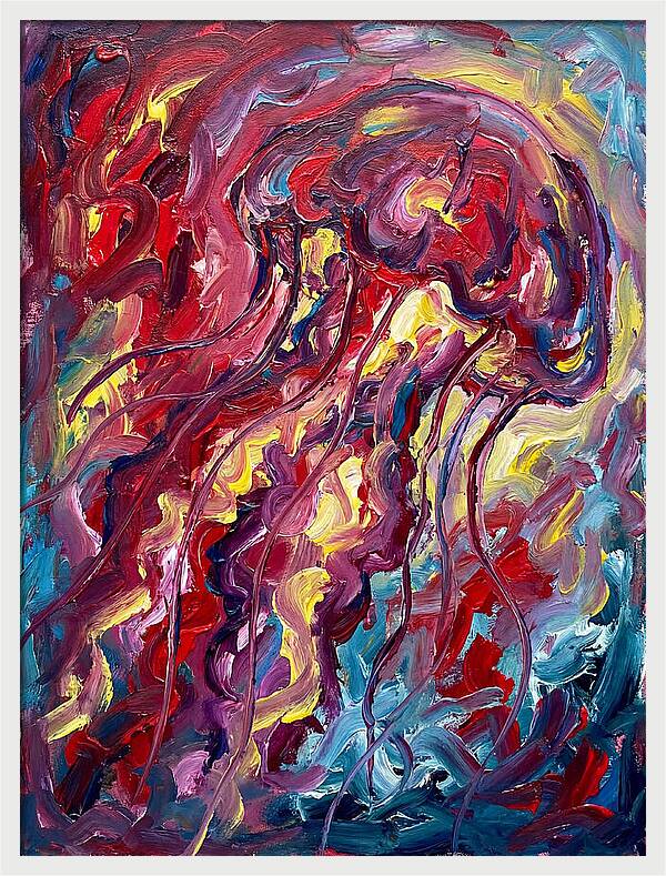 Jellyfish Dance In Color