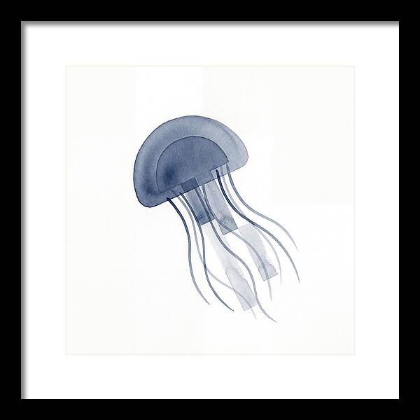 Jellyfish Elegance In Blue