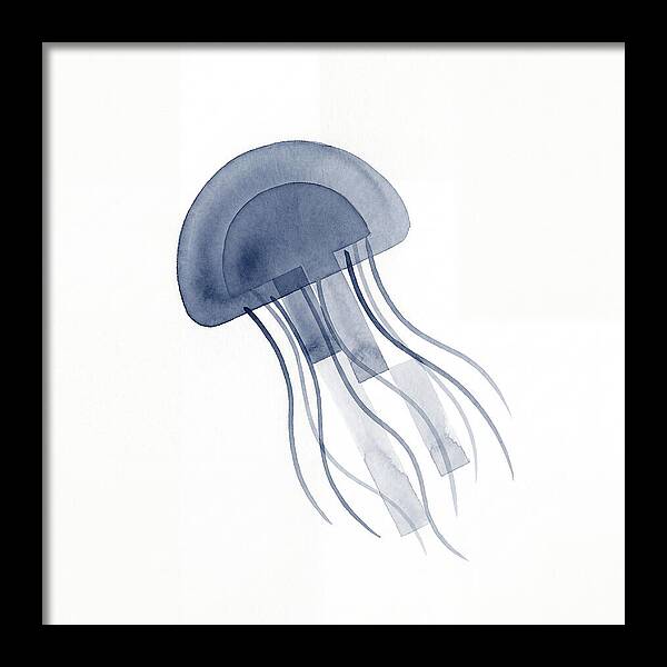 Jellyfish Elegance In Blue