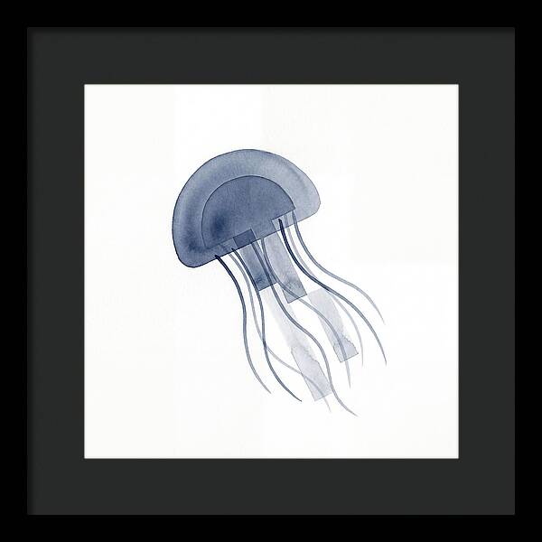 Jellyfish Elegance In Blue