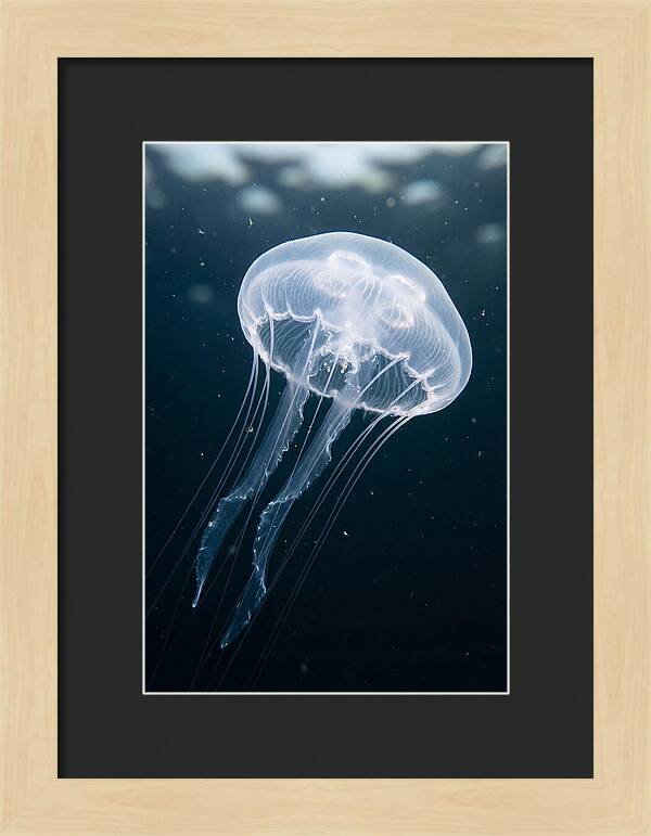 Jellyfish Elegance Underwater
