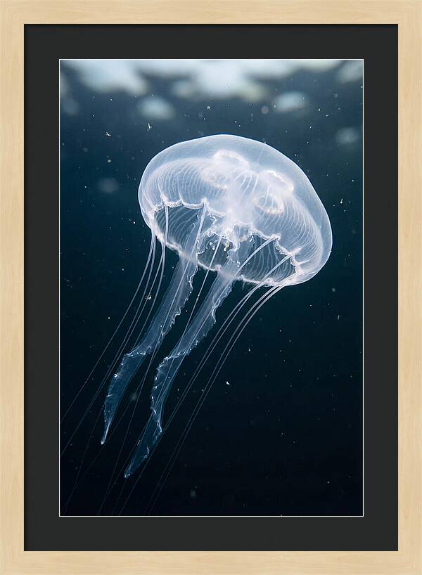 Jellyfish Elegance Underwater