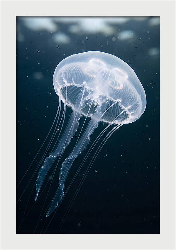 Jellyfish Elegance Underwater