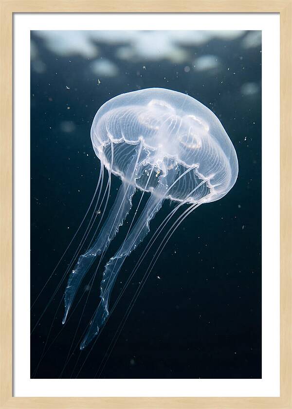 Jellyfish Elegance Underwater