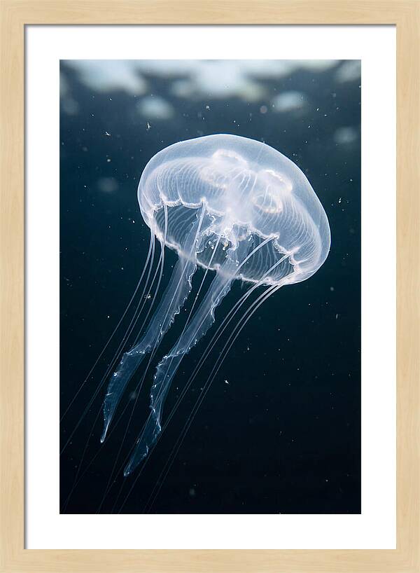 Jellyfish Elegance Underwater