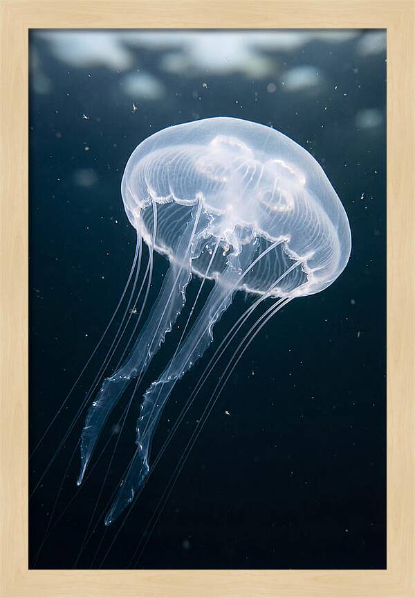 Jellyfish Elegance Underwater
