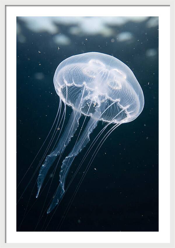 Jellyfish Elegance Underwater