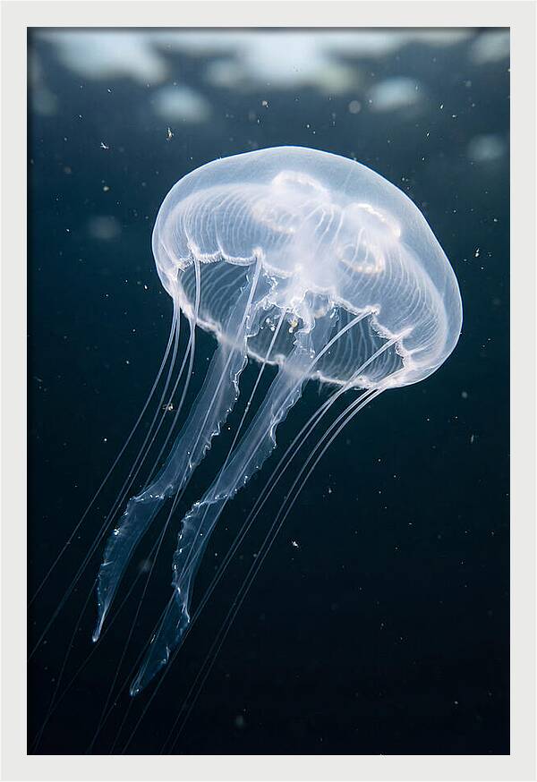 Jellyfish Elegance Underwater