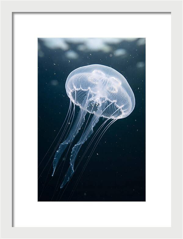 Jellyfish Elegance Underwater