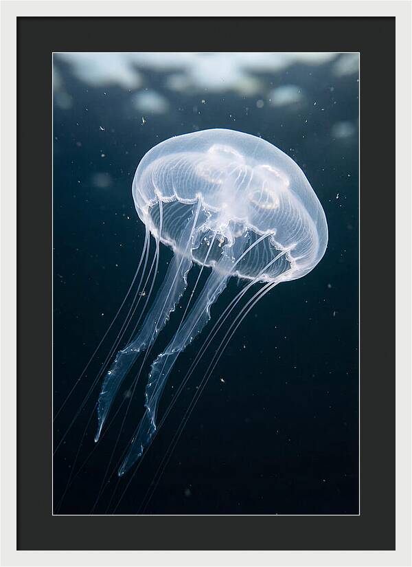 Jellyfish Elegance Underwater