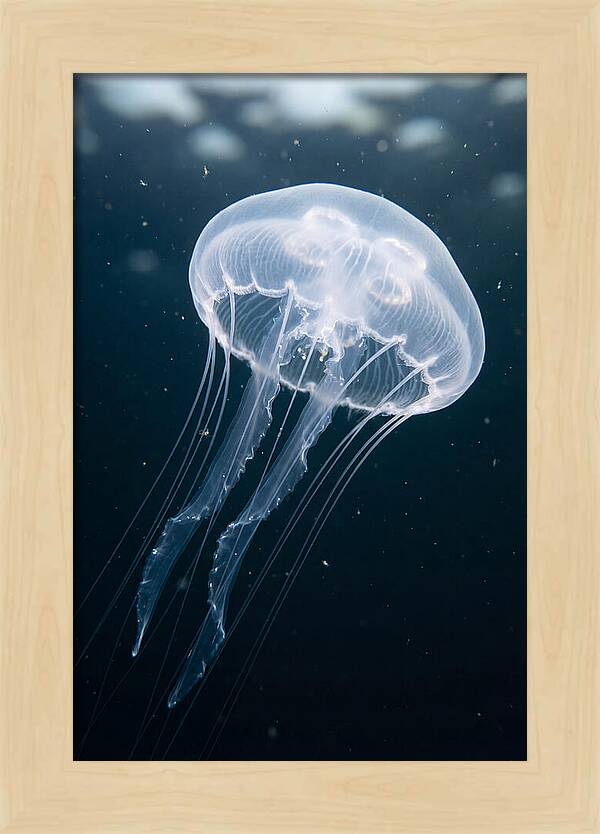 Jellyfish Elegance Underwater