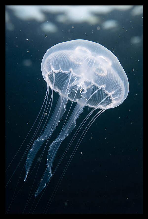 Jellyfish Elegance Underwater
