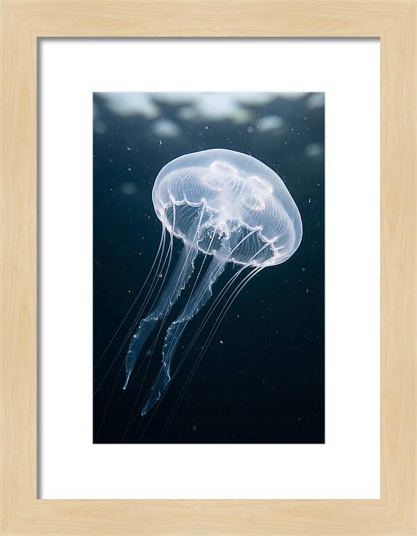 Jellyfish Elegance Underwater