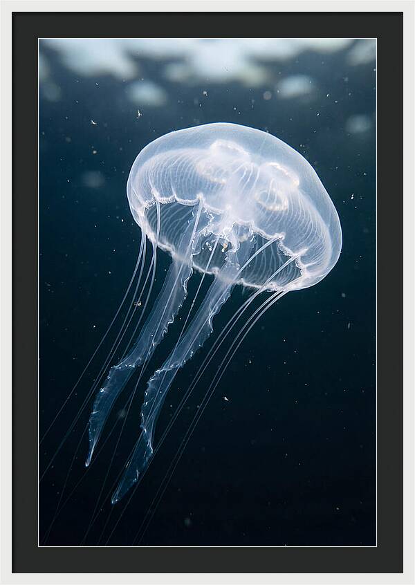 Jellyfish Elegance Underwater