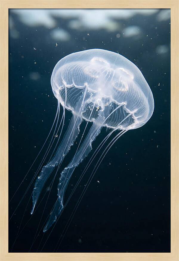 Jellyfish Elegance Underwater