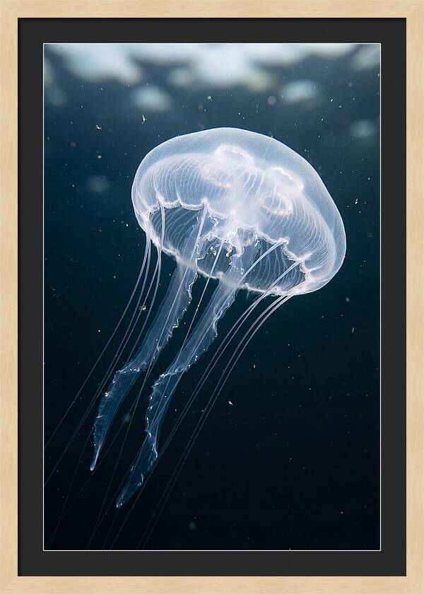 Jellyfish Elegance Underwater