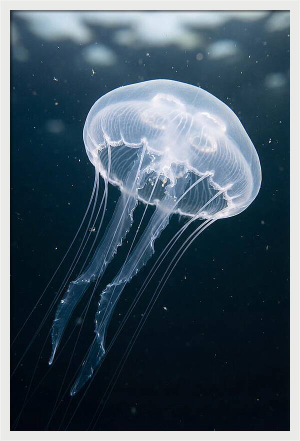 Jellyfish Elegance Underwater