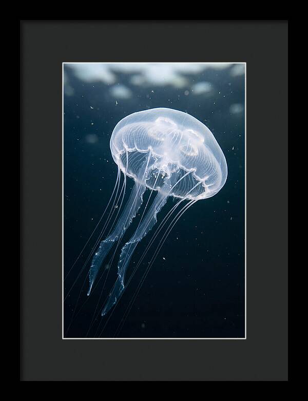 Jellyfish Elegance Underwater