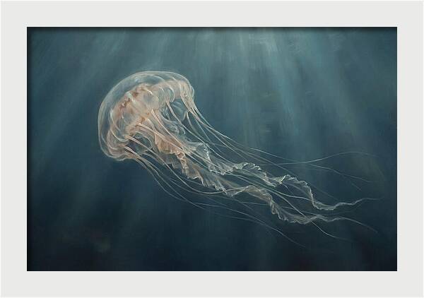 Jellyfish In Ethereal Depths