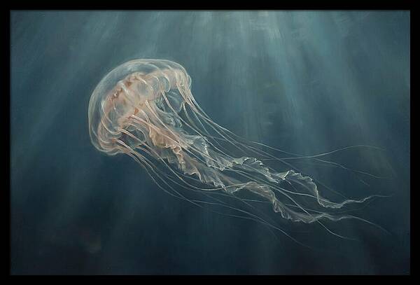 Jellyfish In Ethereal Depths