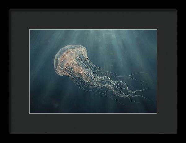 Jellyfish In Ethereal Depths