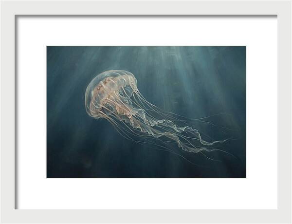 Jellyfish In Ethereal Depths