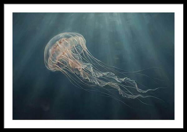 Jellyfish In Ethereal Depths