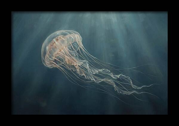 Jellyfish In Ethereal Depths
