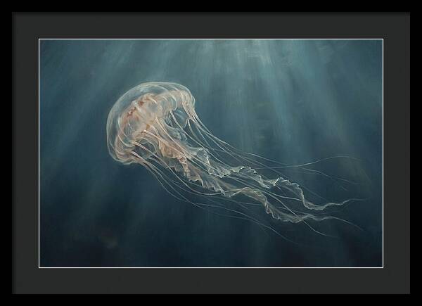 Jellyfish In Ethereal Depths