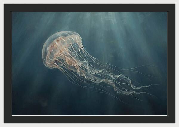 Jellyfish In Ethereal Depths
