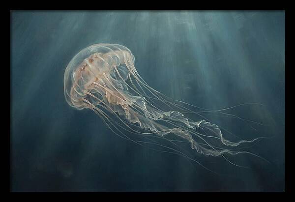 Jellyfish In Ethereal Depths