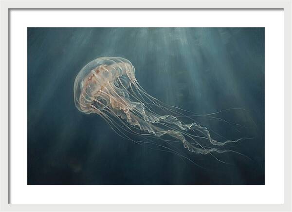 Jellyfish In Ethereal Depths