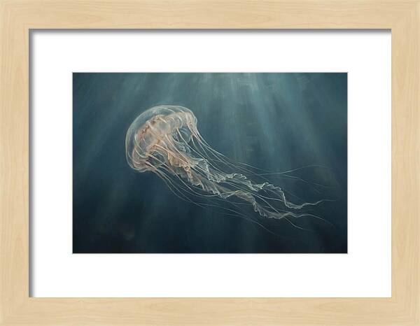 Jellyfish In Ethereal Depths