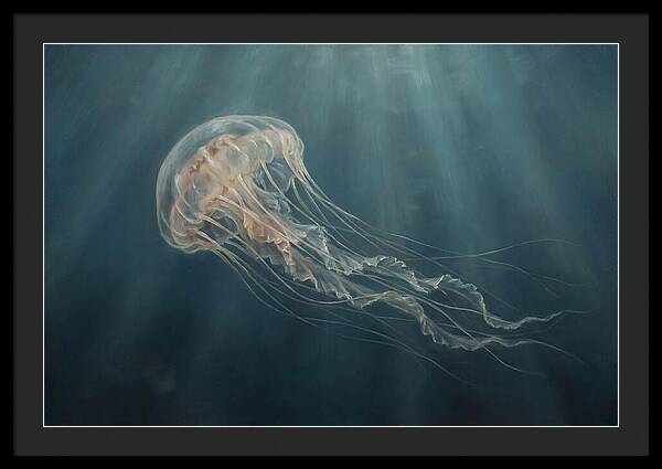 Jellyfish In Ethereal Depths